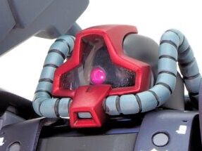 ドム試作実験機頭部モノアイ