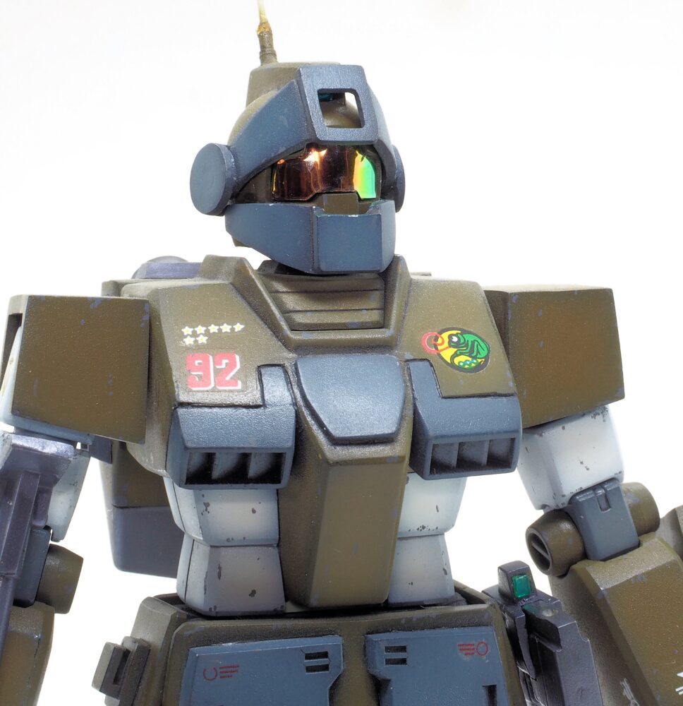 1/144ジム・スナイパーカスタム上半身