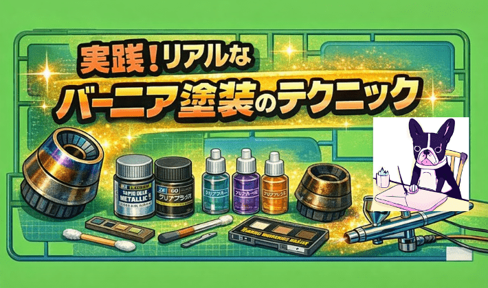 実践！リアルなバーニア塗装のテクニック